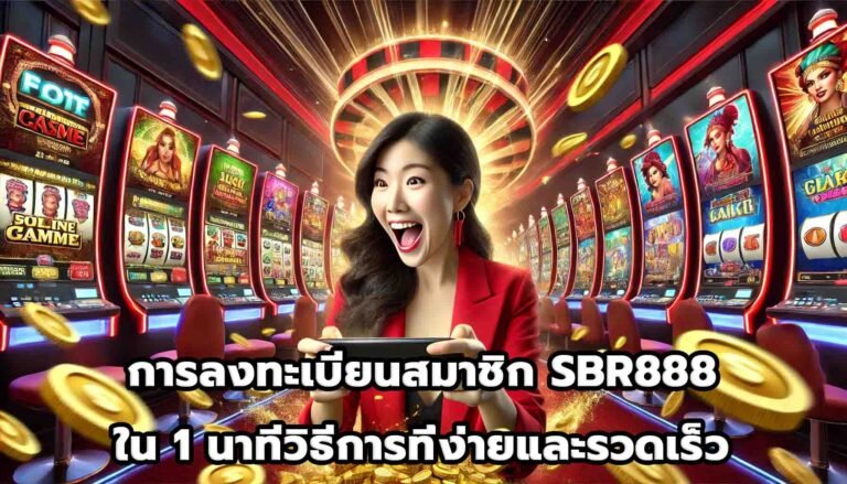การลงทะเบียนสมาชิก SBR888ใน 1 นาทีวิธีการที่ง่ายและรวดเร็ว-1