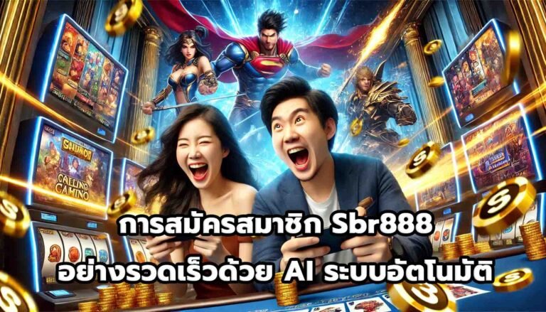 การสมัครสมาชิก Sbr888 อย่างรวดเร็วด้วย AI และระบบอัตโนมัติ-7